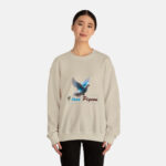 I love Pigeon Crewneck Sweatshirt