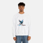 I love Pigeon Crewneck Sweatshirt