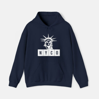 Nyco Navy Blue Hoodie Sweatshirt