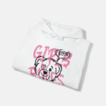 Girls Rules Ladies White Hoodie