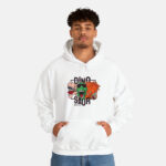 DinoSaur Never Dies White Hoodie