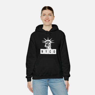 NYCO Black Hoodie Sweatshirt