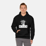 NYCO Black Hoodie Sweatshirt