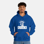 Nyco Royal Blue Hoodie Sweatshirt