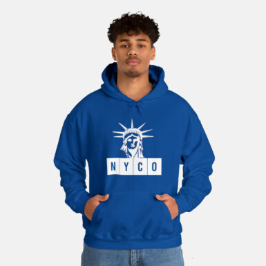 Nyco Royal Blue Hoodie Sweatshirt