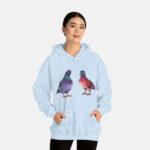 Couple Pigeon Hoodie Sweatshirt