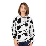 Cow Print Hoodie for Men and Women