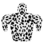 Leopard black and Gray skin Pullover Hoodie