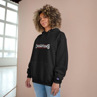 We Are Champions Black Champion Hoodie