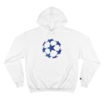 Blue Star Logo White Champion Hoodie