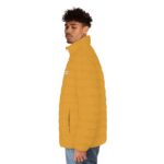 Men's Yellow Puffer Jacket