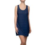 Women's Batik Indian Pattern Cut & Sew Racerback Dress