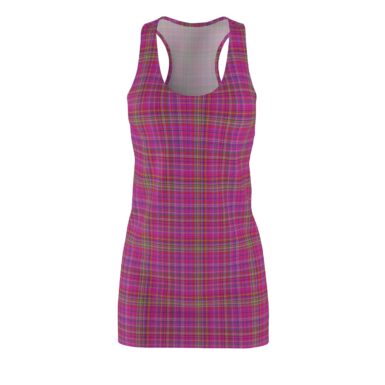 Tartan Plaid Racerback Dress