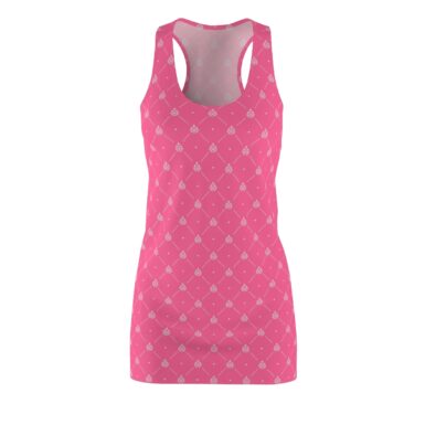 Pink Pattern Racerback Dress