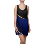 Black And Blue Yellow And Gold Dress